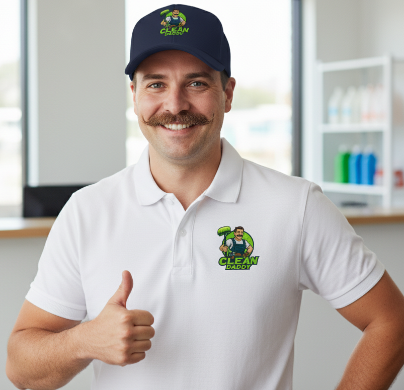 Mike 'The Boss' Johnson - Founder & Chief Cleaning Officer